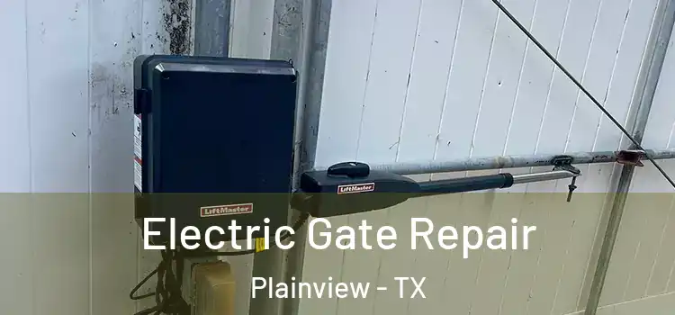 Electric Gate Repair Plainview - TX