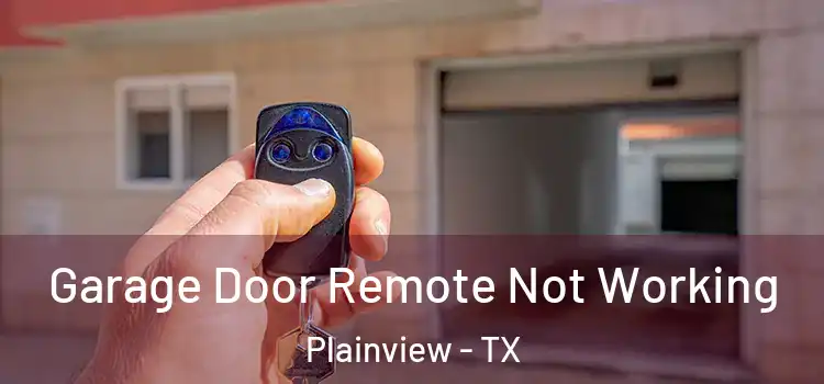  Garage Door Remote Not Working Plainview - TX