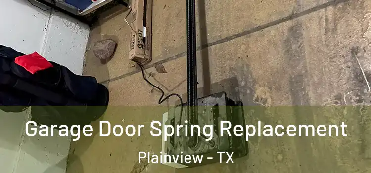  Garage Door Spring Replacement Plainview - TX
