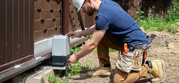 Electric Driveway Gate Installation Plainview