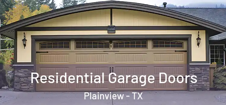 Residential Garage Doors Plainview - TX